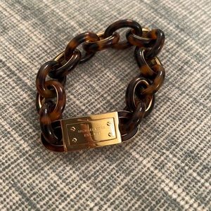 Michael Kors tortoise link bracelet